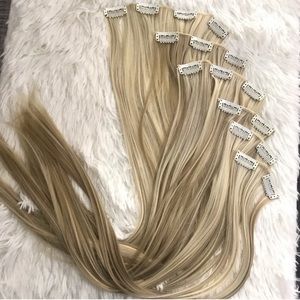 COPY - 26” 16 Clips hair extension clip in